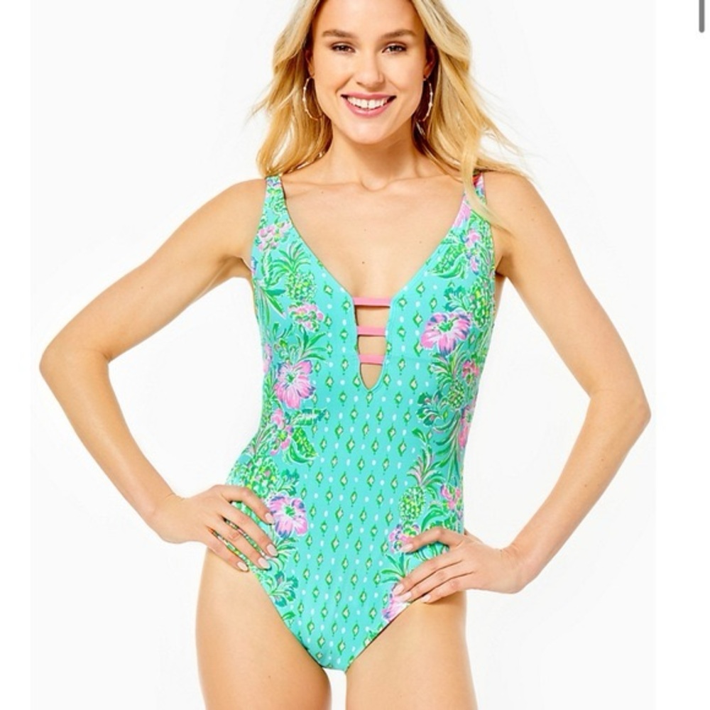 Lilly Pulitzer Jaspen One Piece Bathing Suit